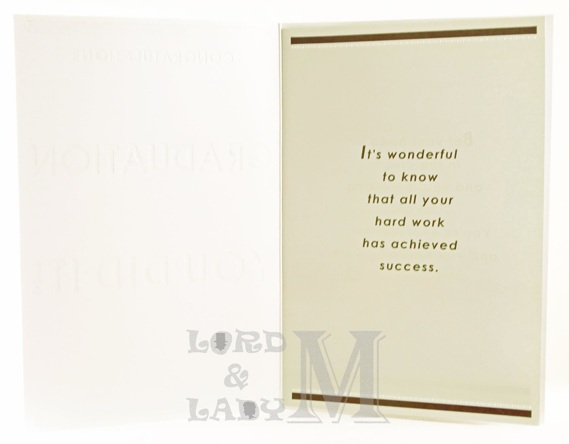 23cm - Congratulations On Your Graduation Well -P