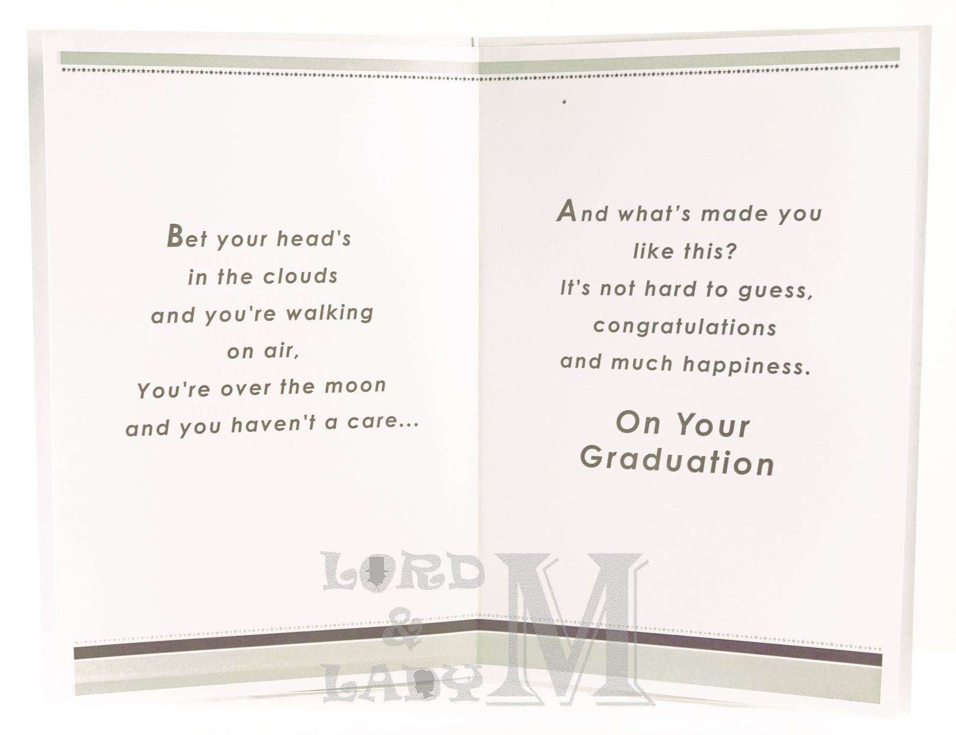 23cm - Congratulations On Your Graduation Well -P