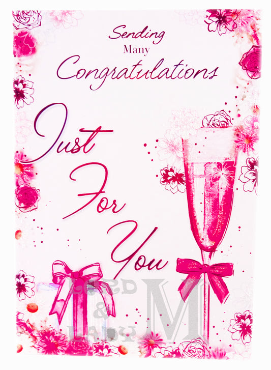 19cm - Sending Many Congratulations Just For - CWH