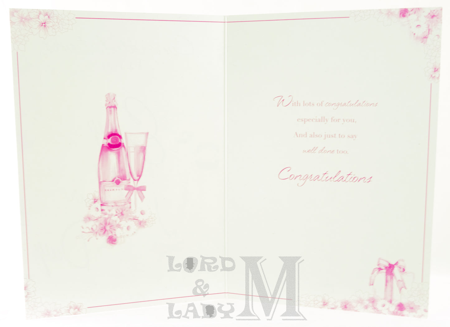 19cm - Congratulations To You Enjoy Your Day - CWH