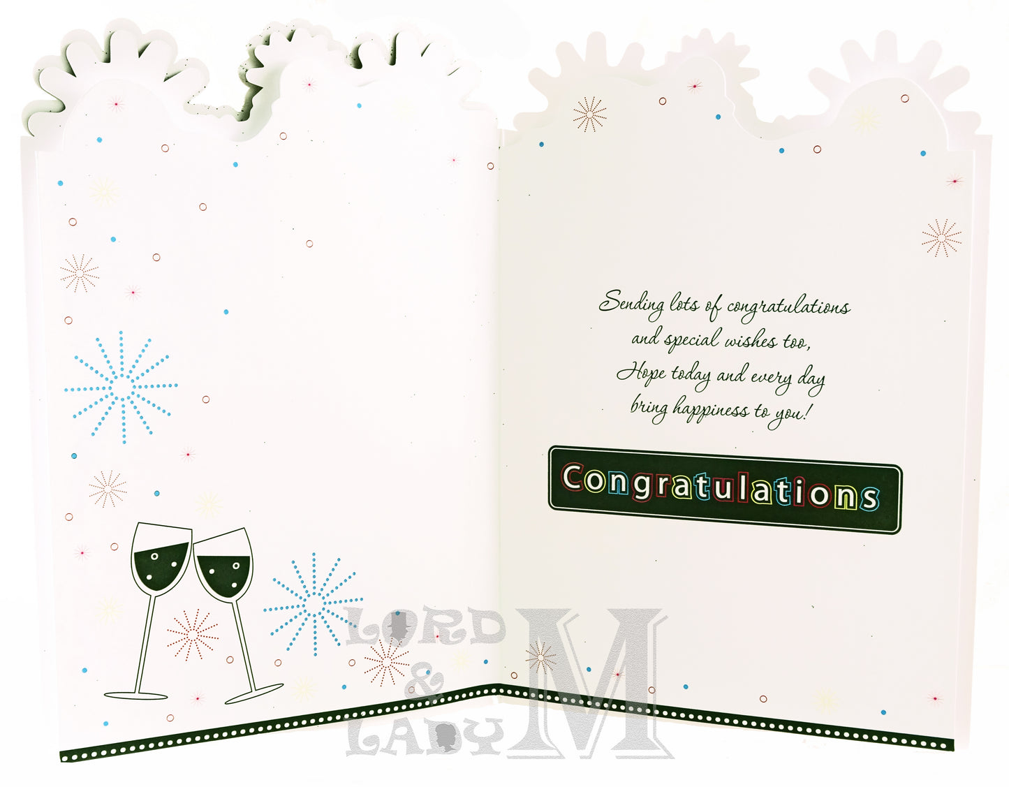 23cm - Congratulations Celebrate In Style - P