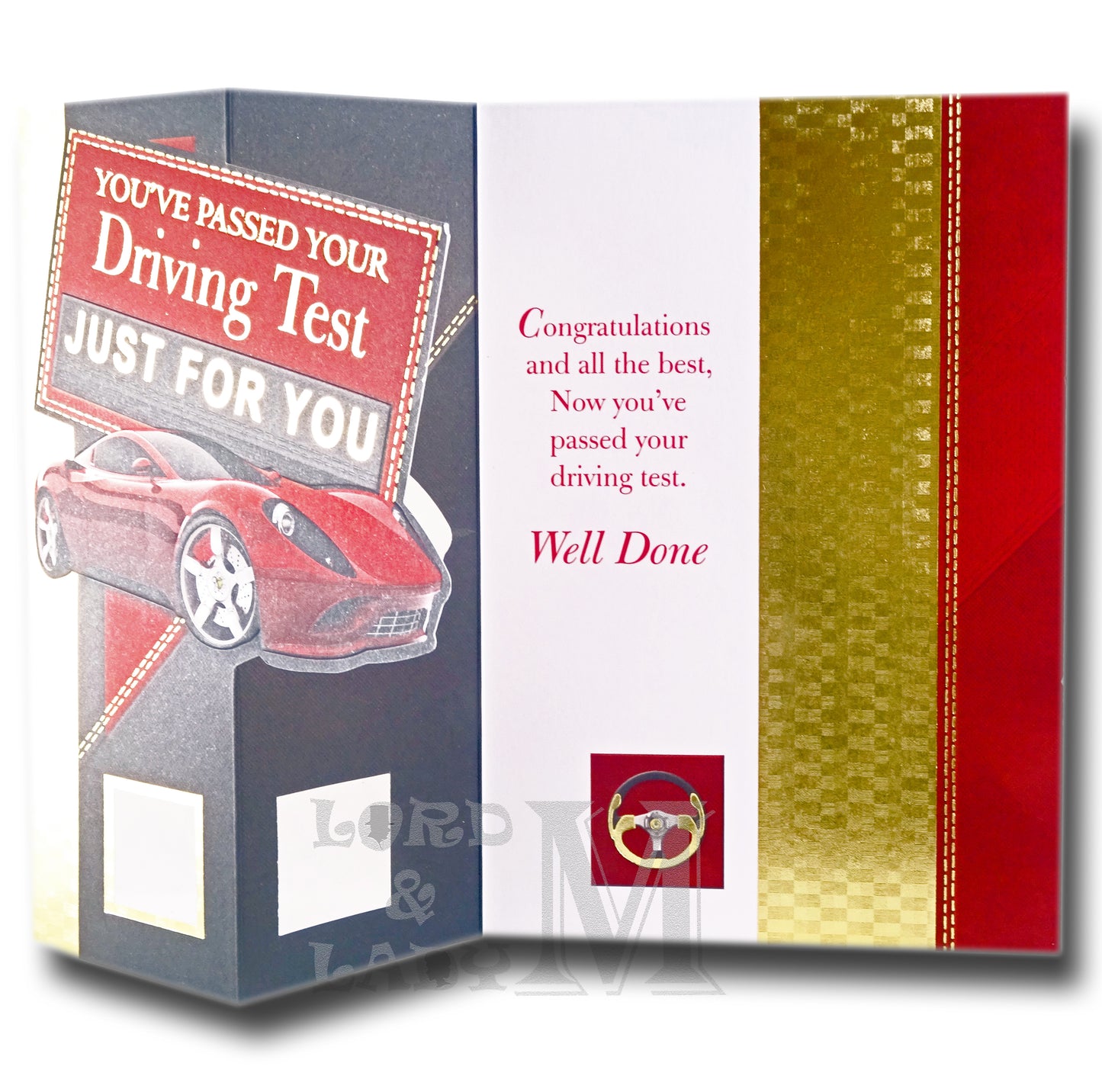 19cm - ... Just For You - Red Sports Car - CWH
