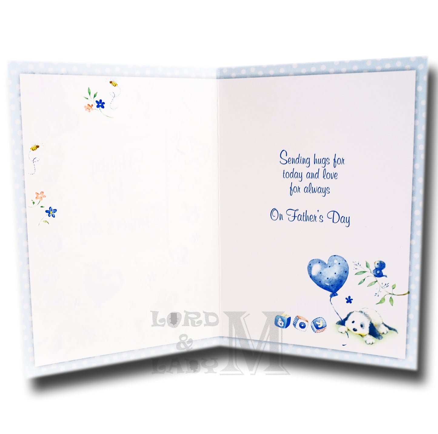 19cm - Wishing You A Happy 1st - Boy White - DGC