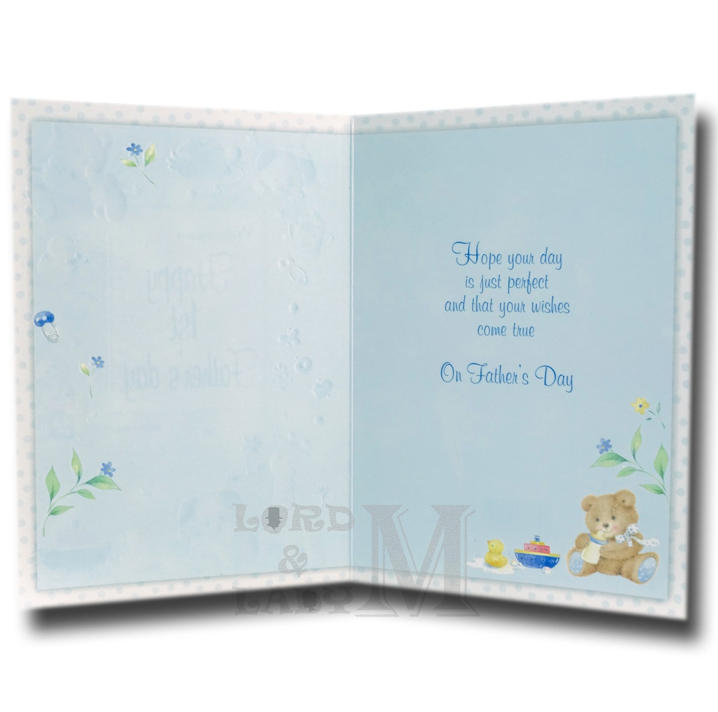 19cm - Wishing You A Happy 1st - Boy Blue - DGC