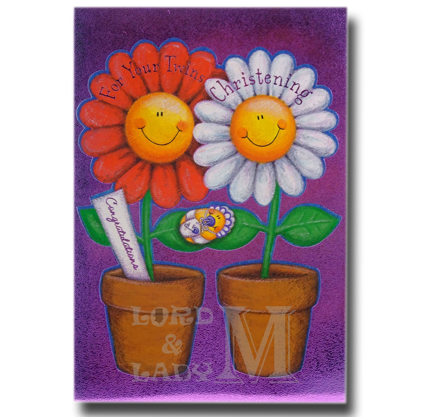 19cm - For Your Twins - Red & White - DGC