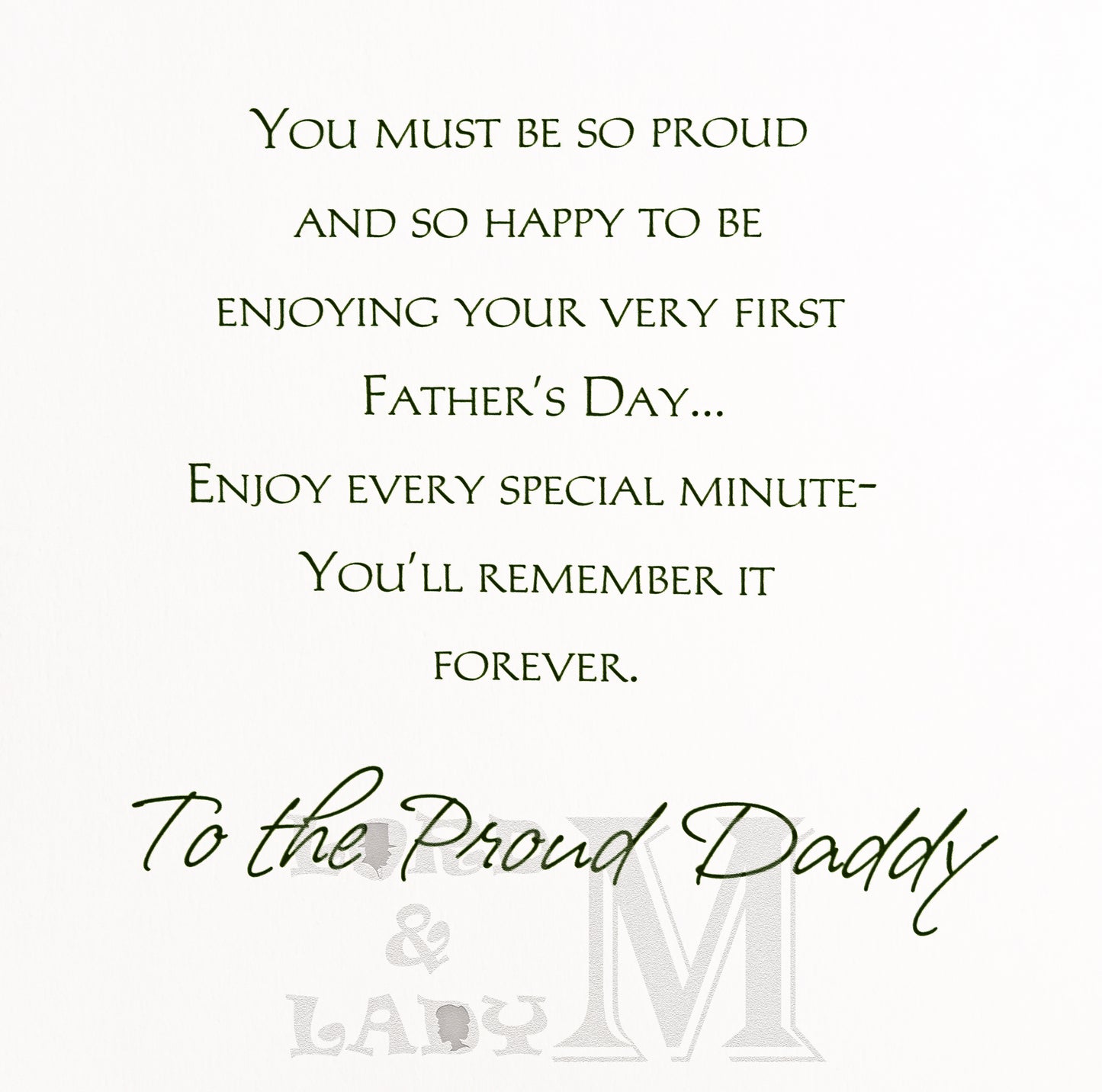 23cm - Celebrating Your 1st Father's Day - DGC