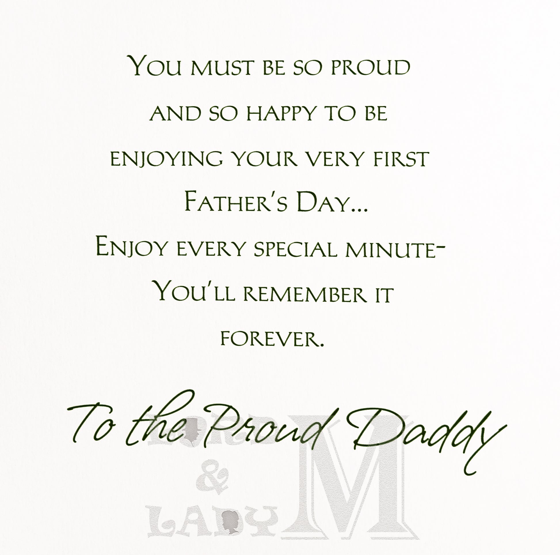 23cm - Celebrating Your 1st Father's Day - DGC