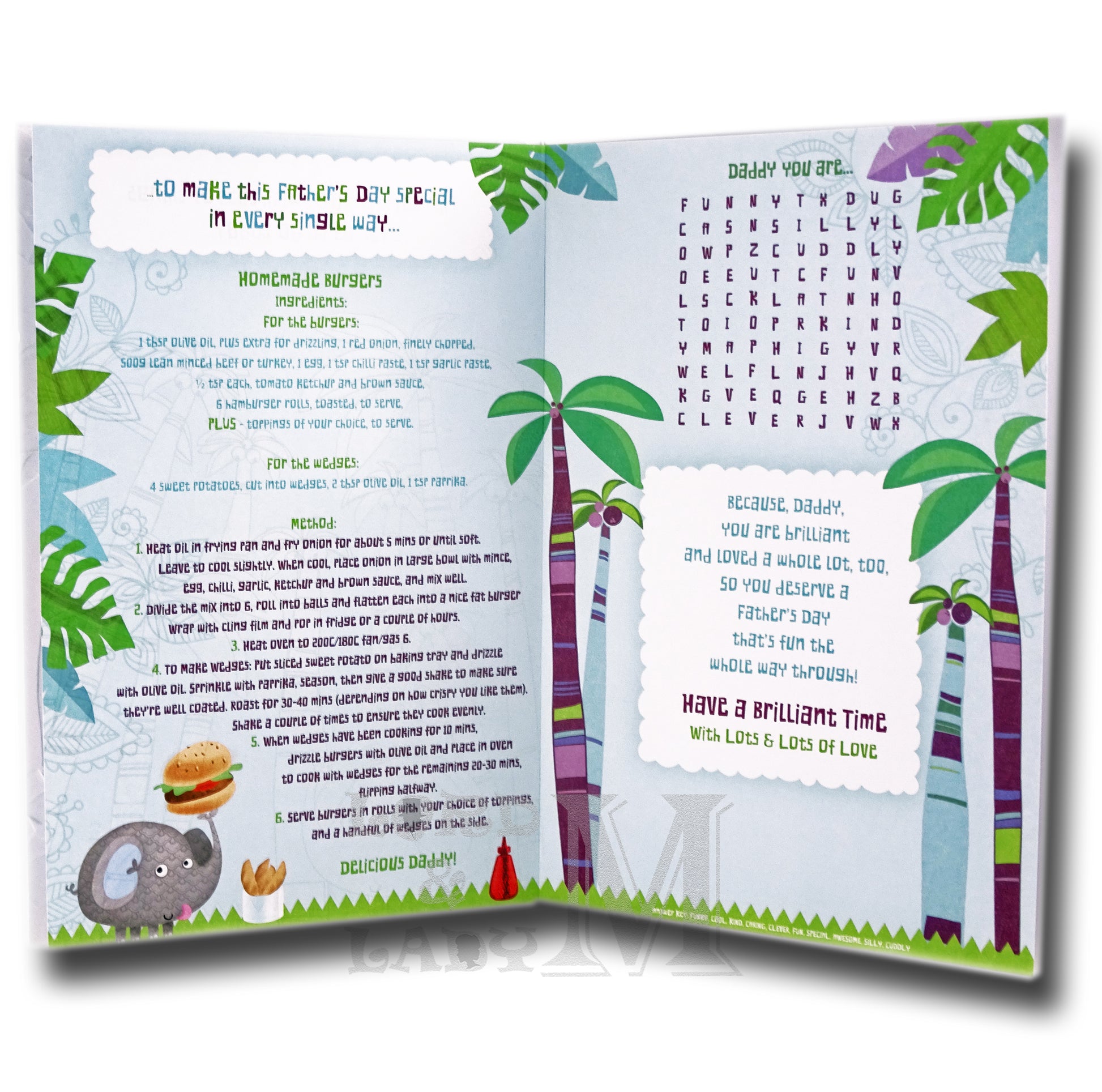 27cm - Happy Father's Day Daddy - Lge Letter - DG