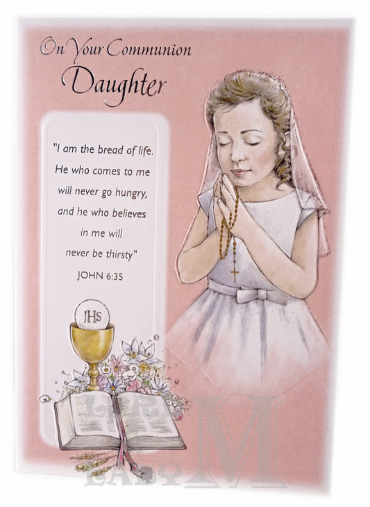 19cm - On Your Communion Daughter - GH