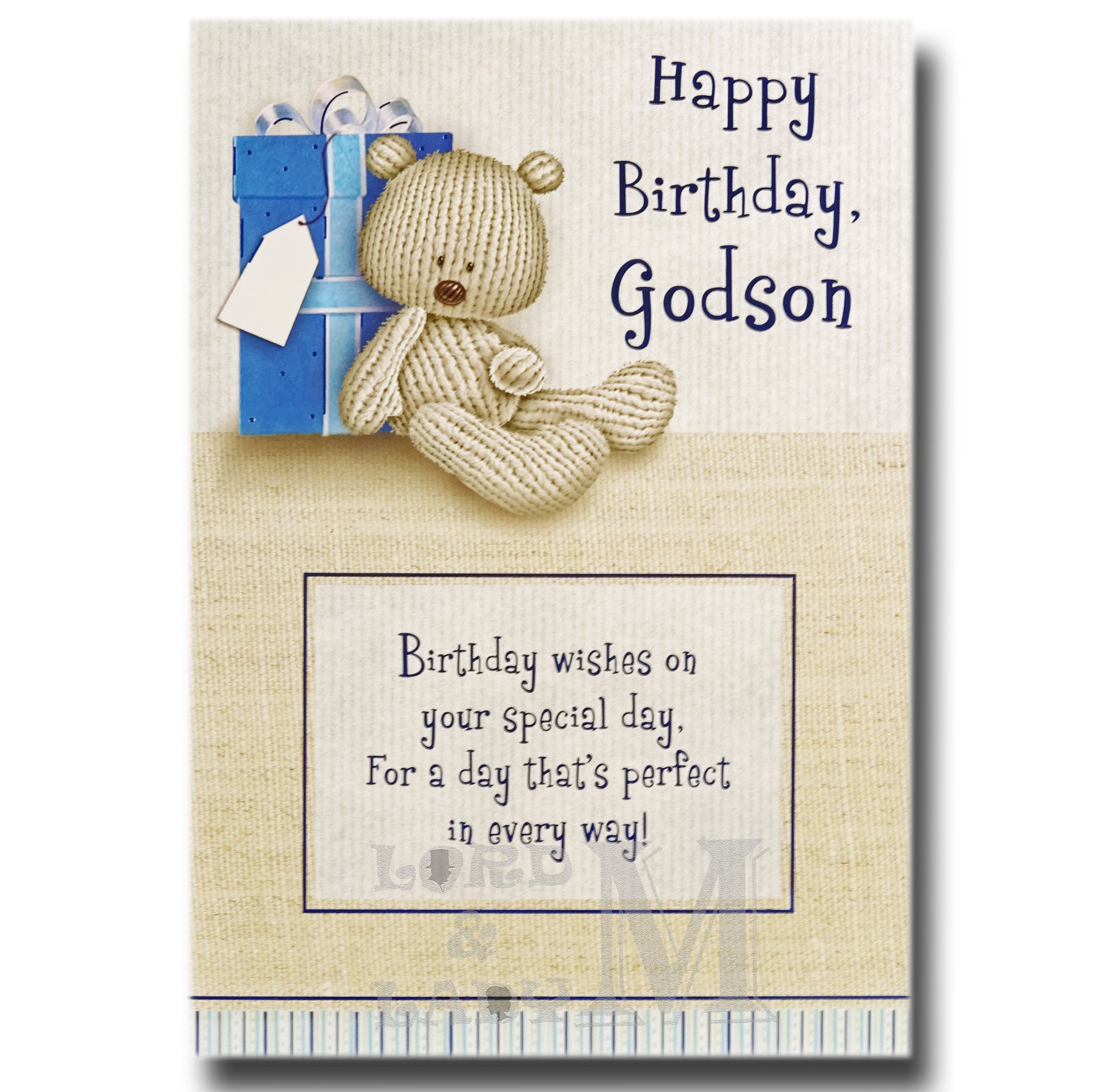 19cm - Happy Birthday, Godson - DGC