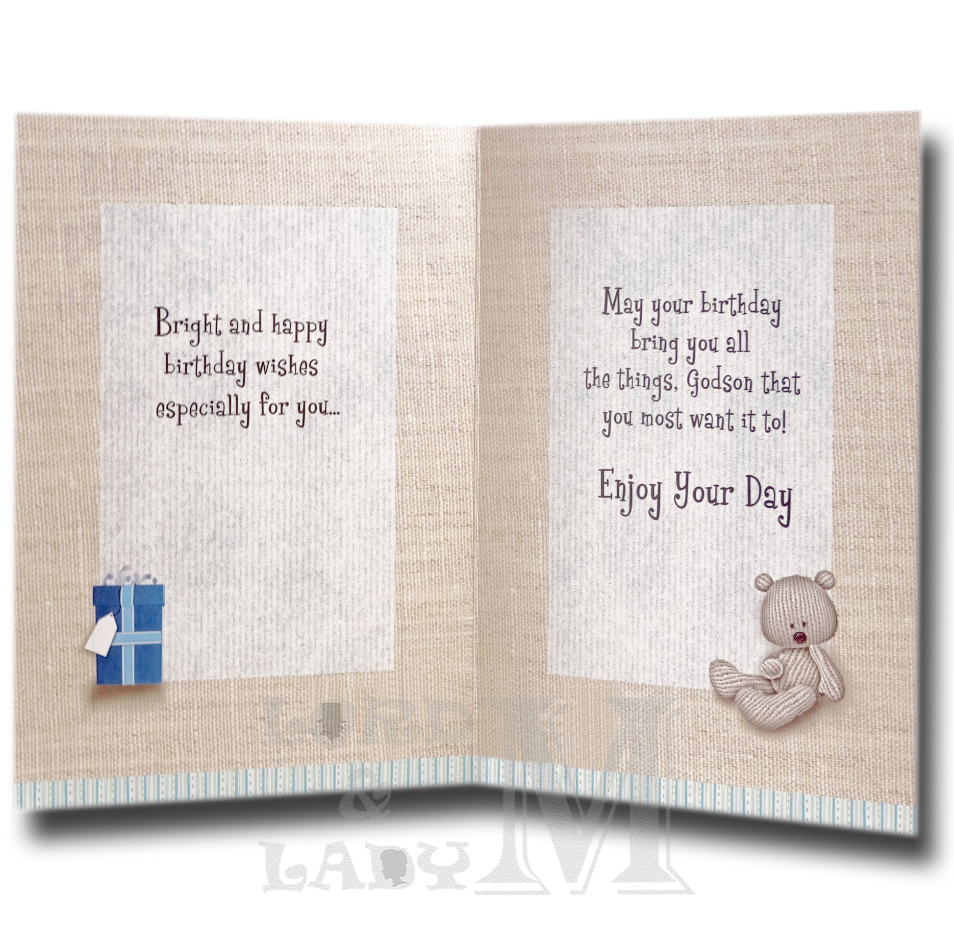 19cm - Happy Birthday, Godson - DGC