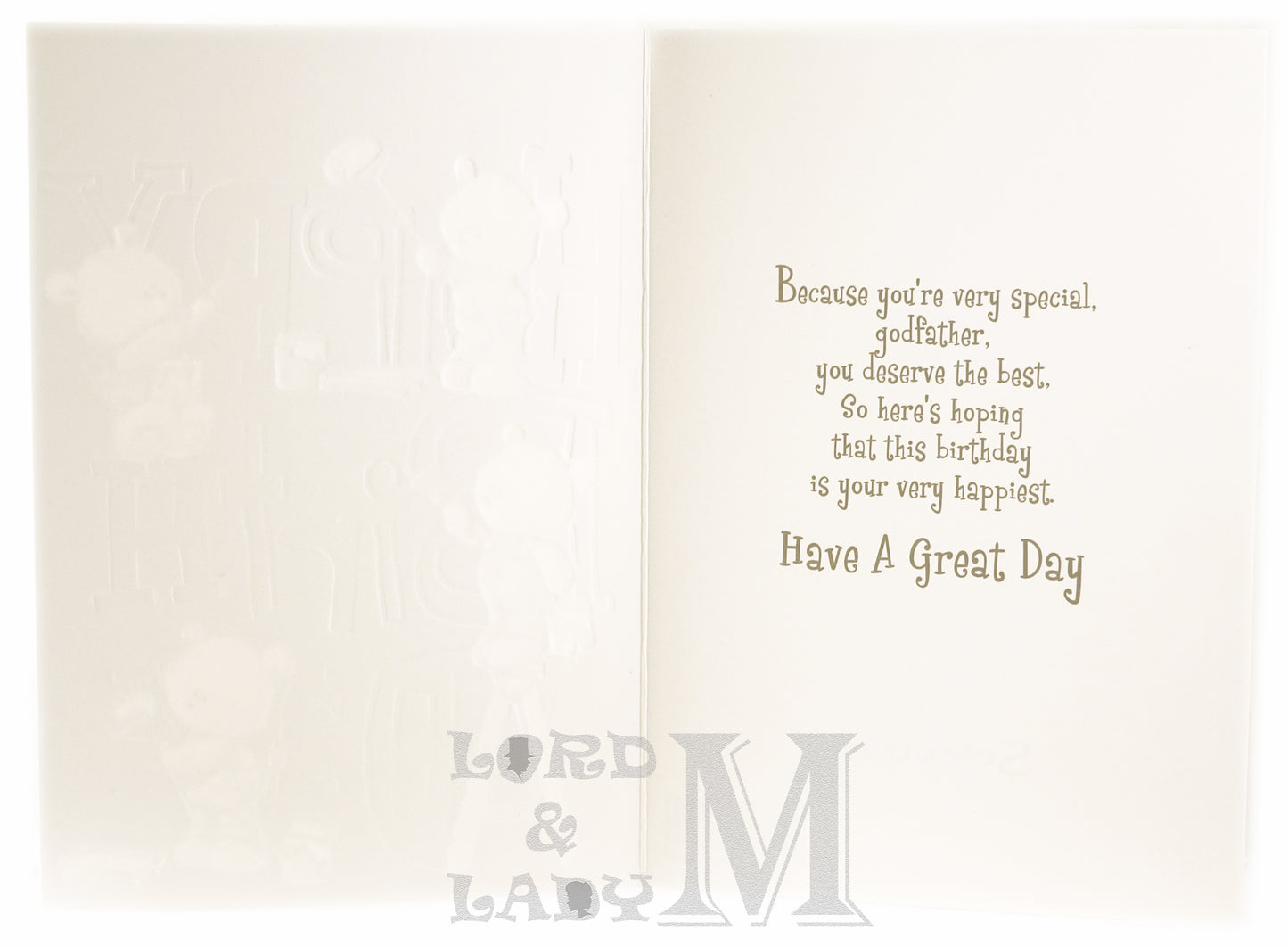 19cm - Godfather ...- Decorator Painting DIY - DGC