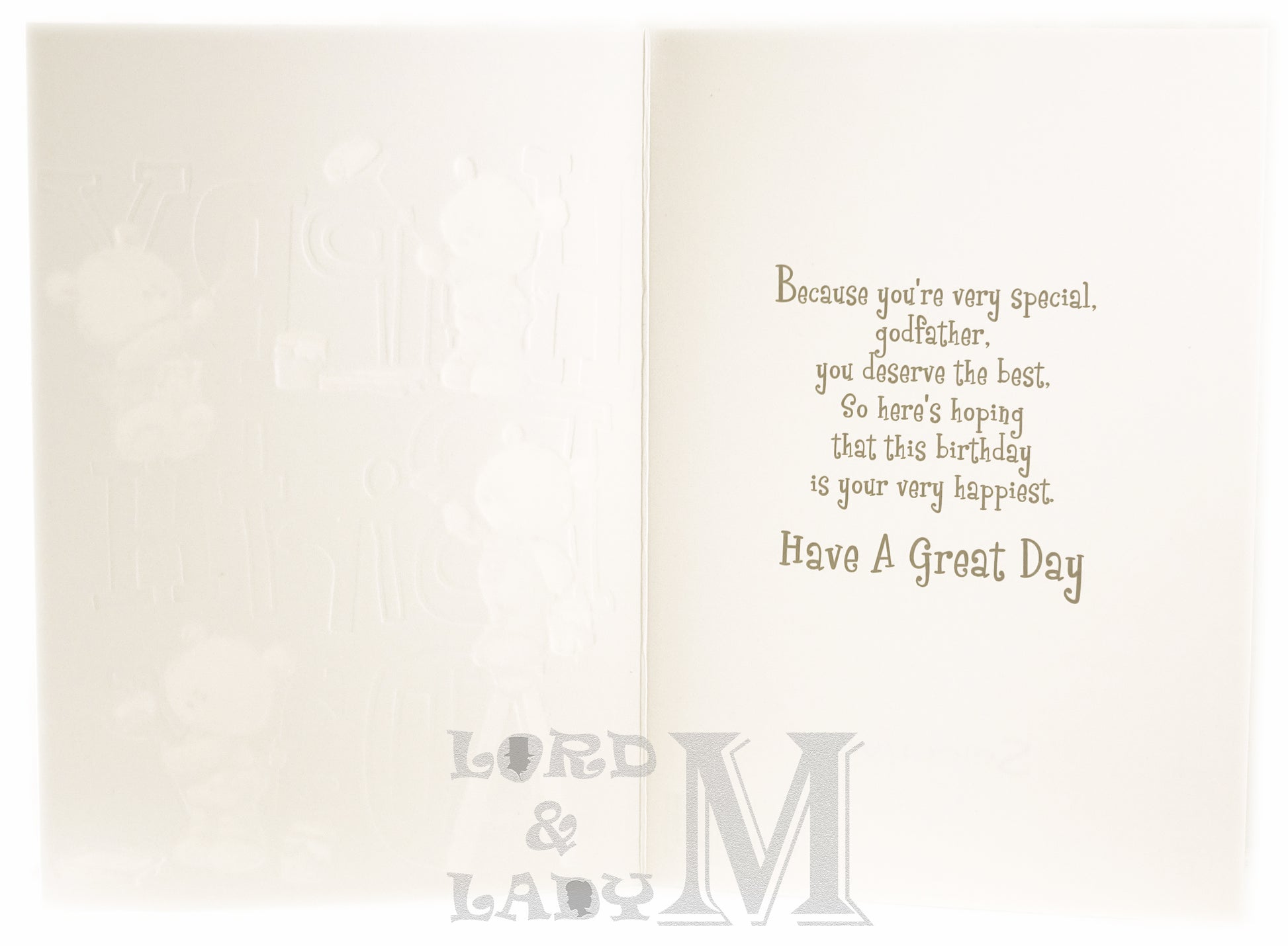 19cm - Godfather ...- Decorator Painting DIY - DGC