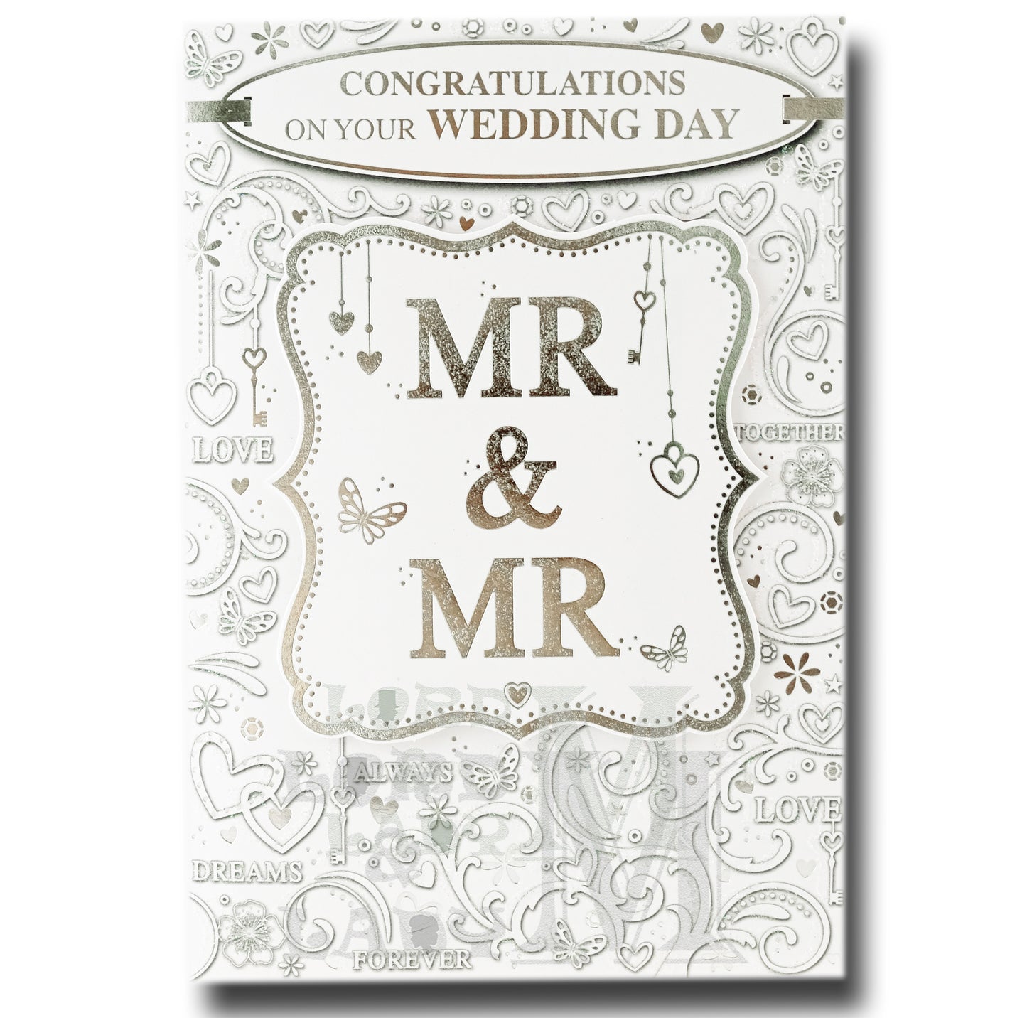 19cm - .... On Your Wedding Day Mr & Mr - BGC