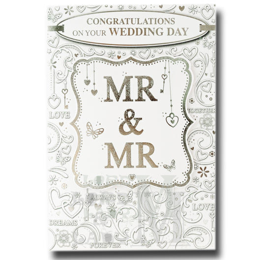 19cm - .... On Your Wedding Day Mr & Mr - BGC