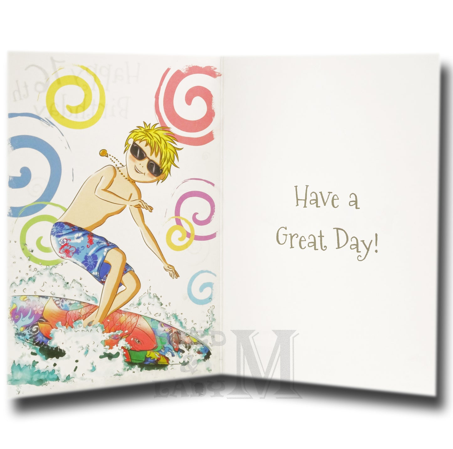 19cm - Happy 16th Birthday - Surfboard - DGC