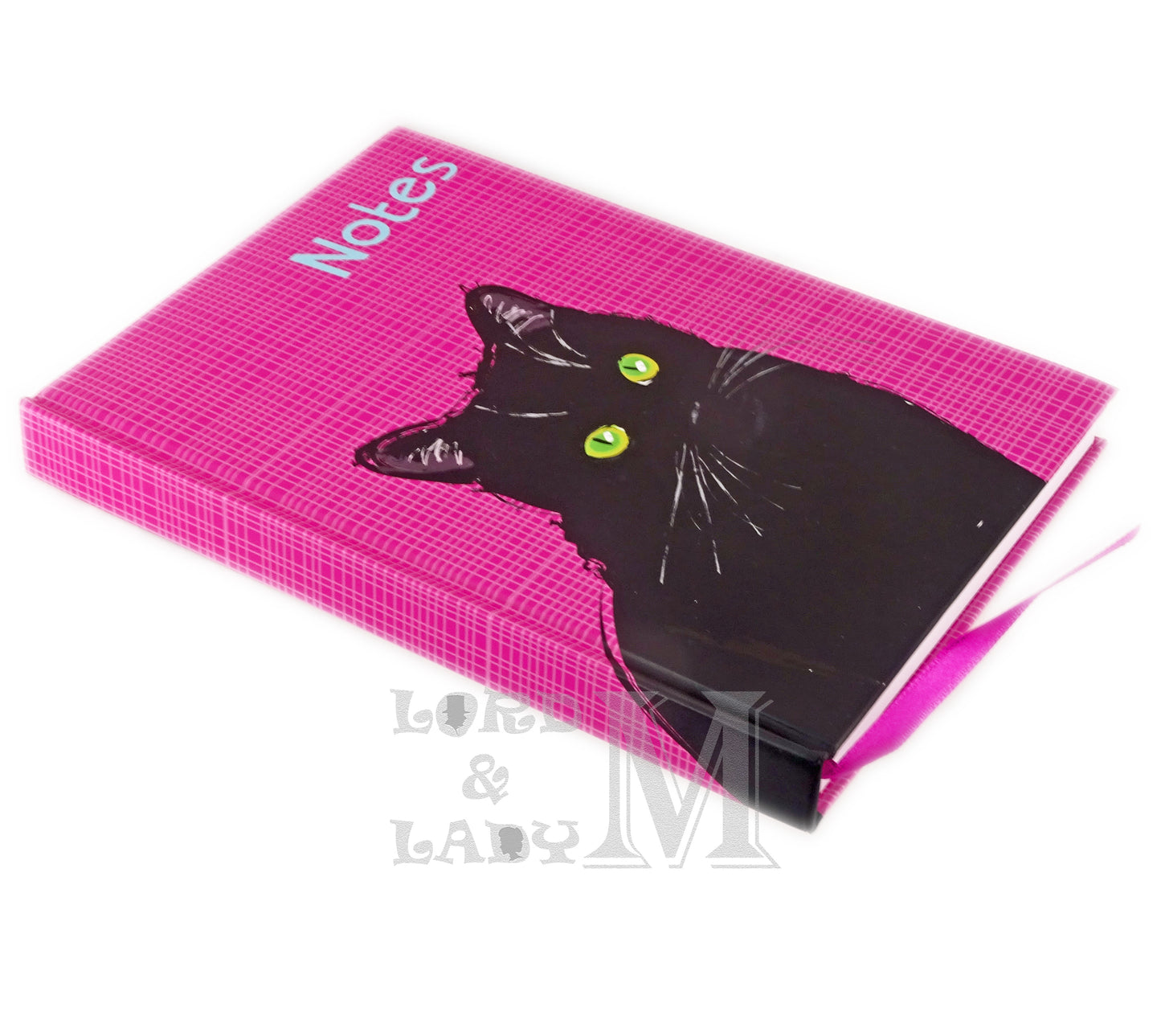 Black Cats - Waggy Tails Chunky Hardback Notebook - Ideal Gifts - Various