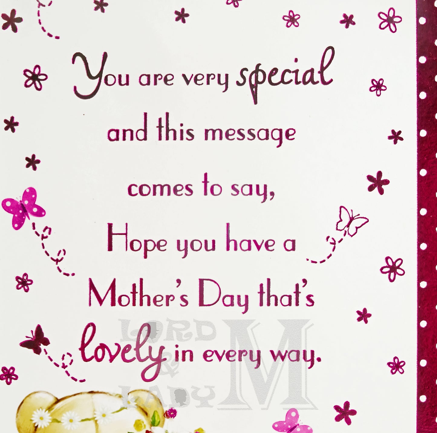 23cm - Happy Mother's Day To Someone Special - BGC