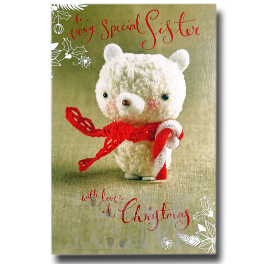 21cm - To A Very Special Sister - Cute Bear - OH