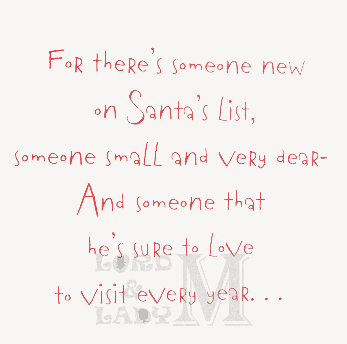 28cm - ... Daughter's 1st - Santa On Sleigh -DGC