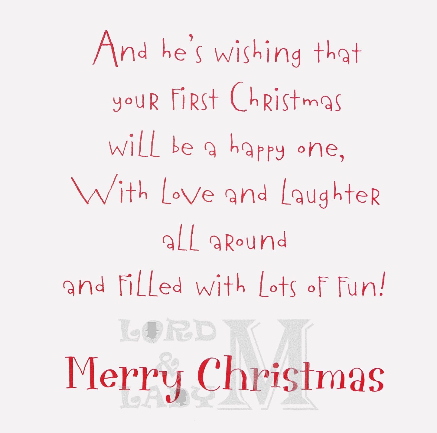 28cm - ... Daughter's 1st - Santa On Sleigh -DGC