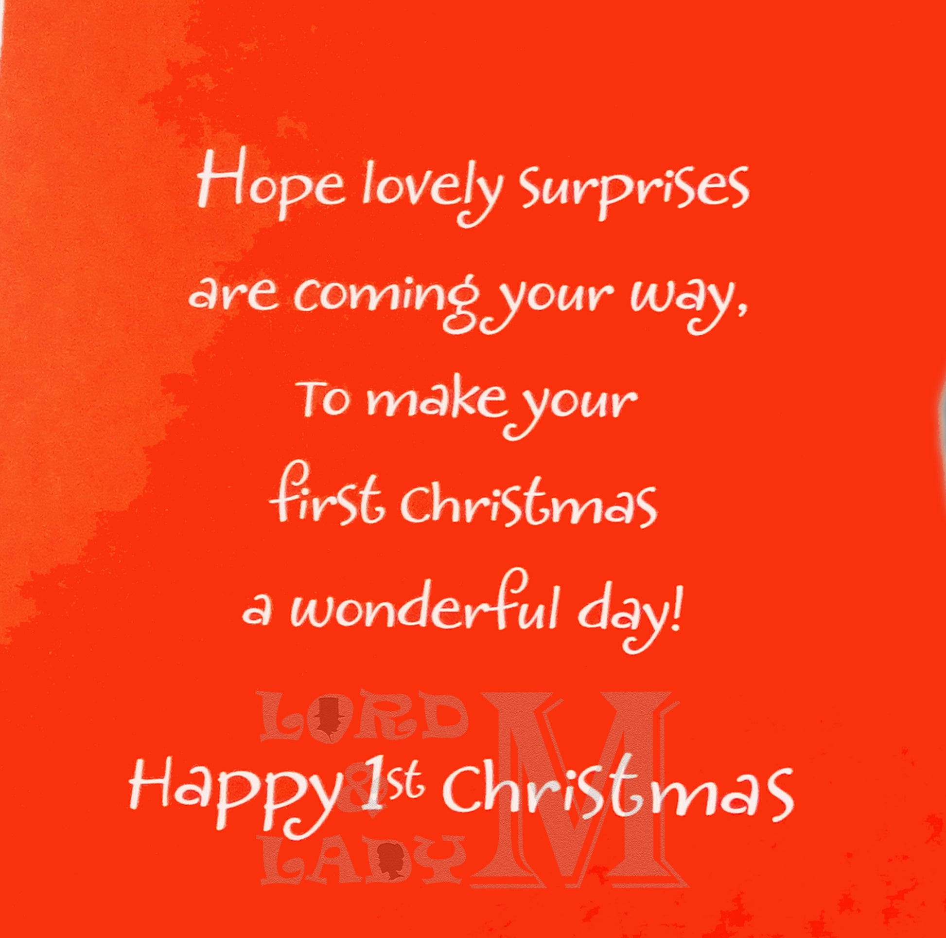 23cm - Your 1st Christmas, Daughter - DGC