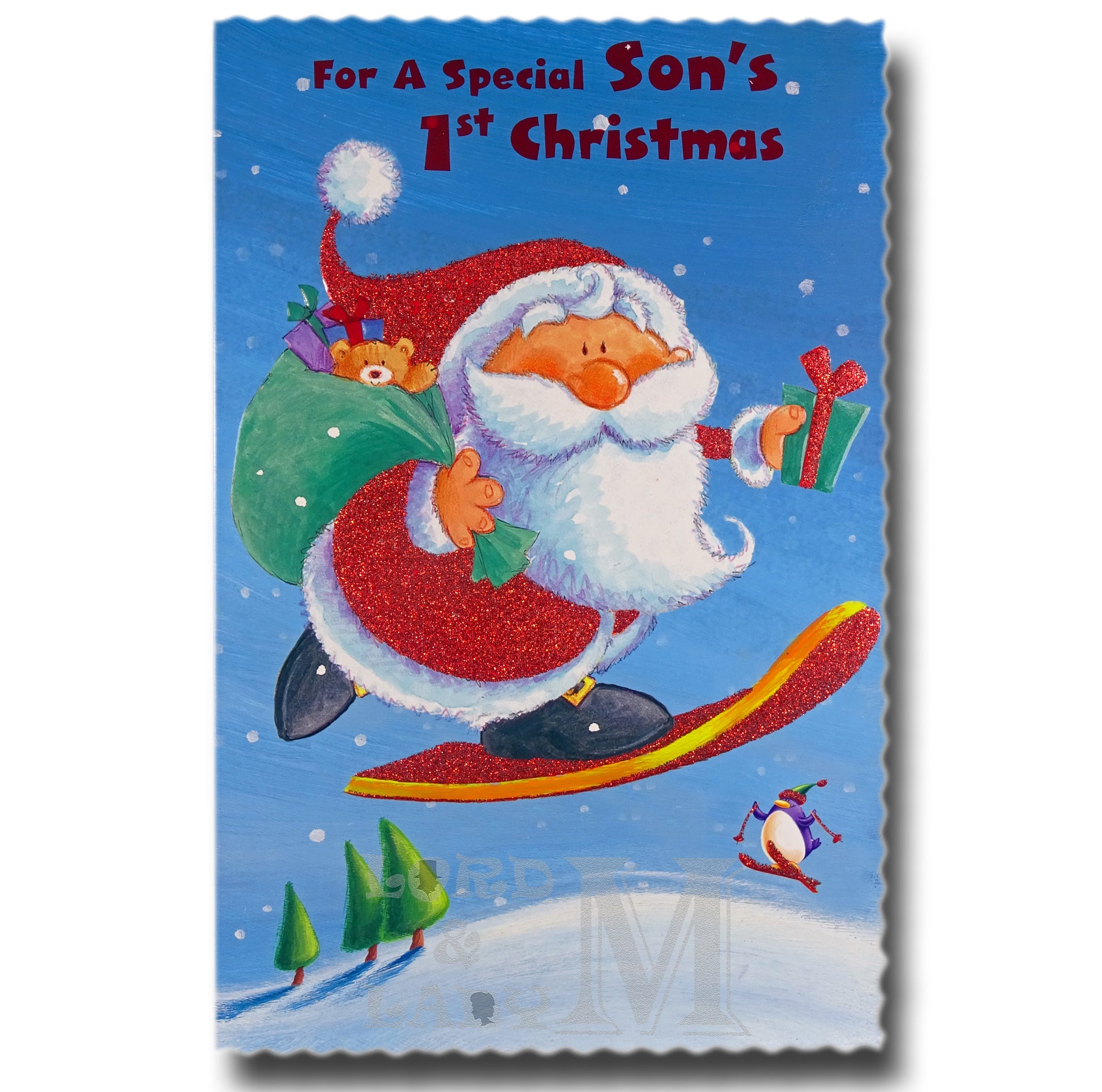 28cm - For A Special Son's 1st - Lge Letter - DGC