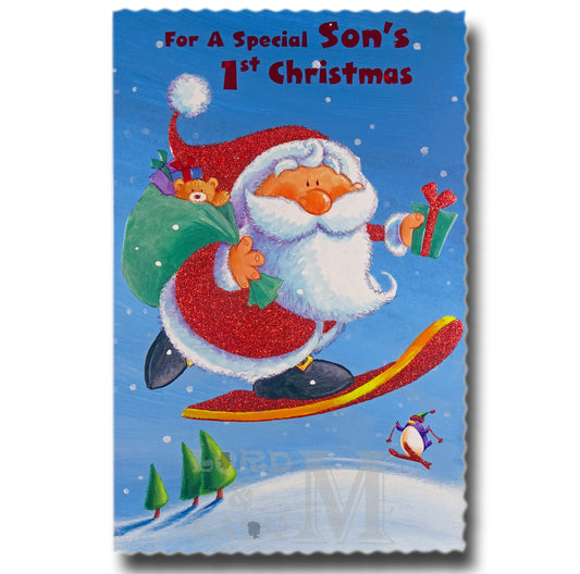 28cm - For A Special Son's 1st - Lge Letter - DGC