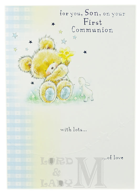 18cm - For You, Son, On Your First Communion - BG