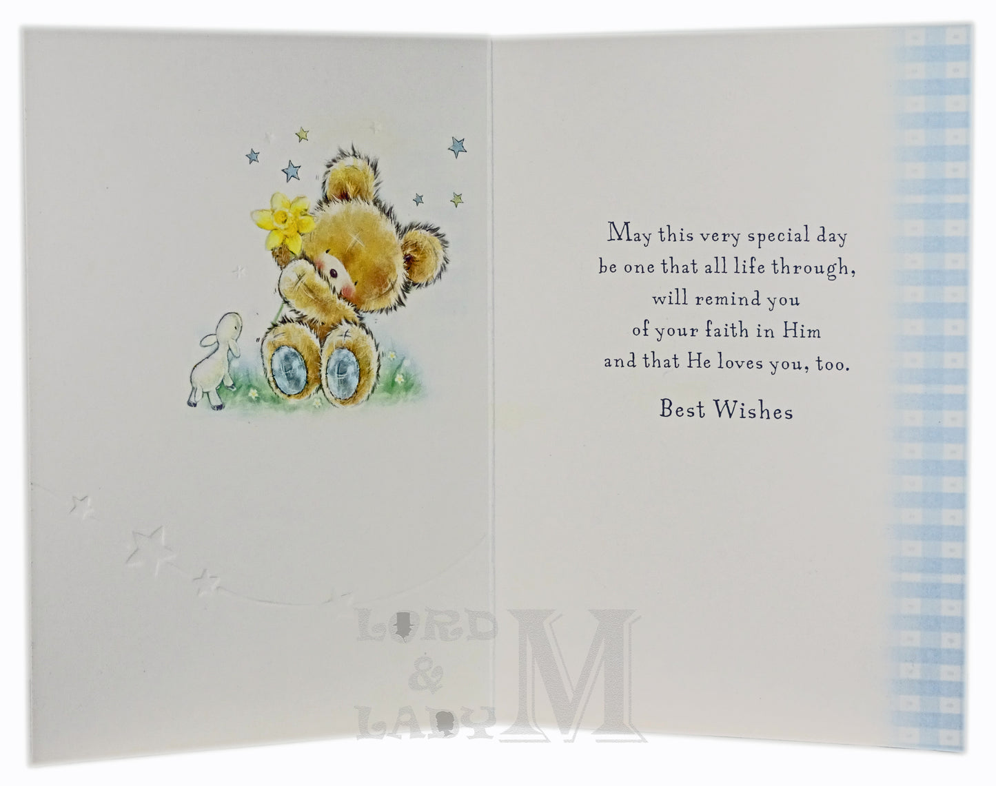 18cm - For You, Son, On Your First Communion - BG