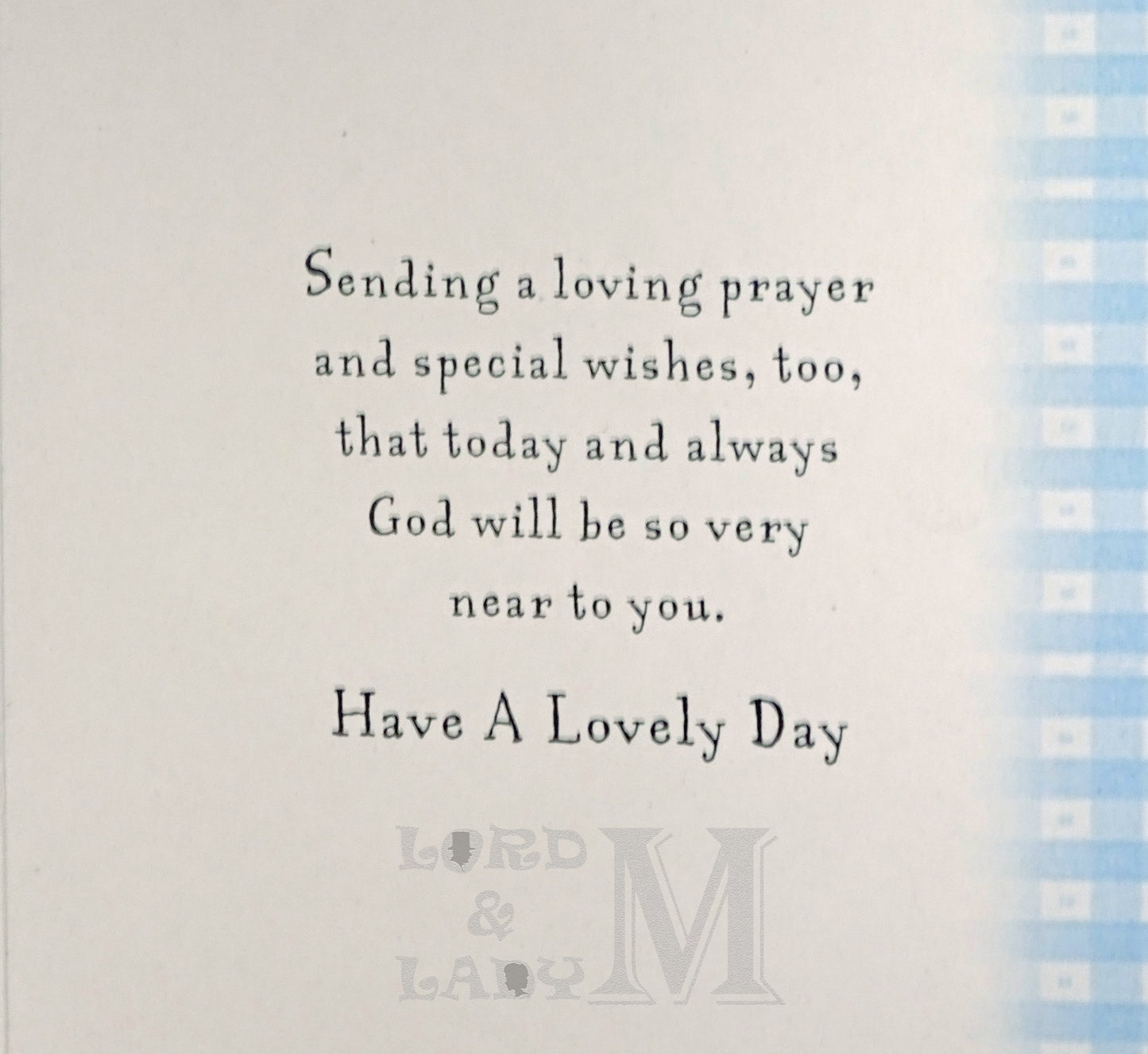 18cm - With Love, Son On Your Communion - BG