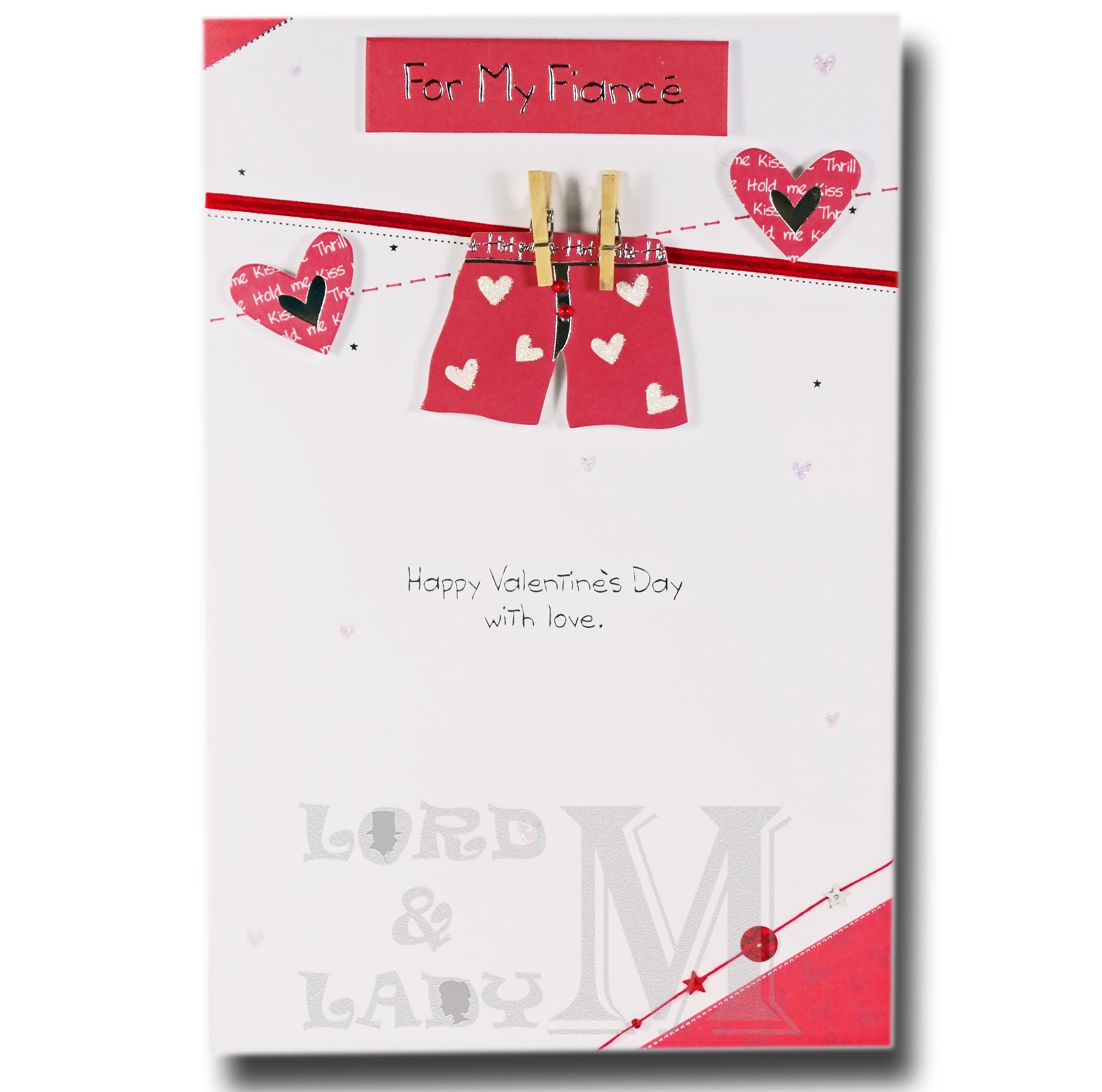23cm - For My Fiance - Boxer Shorts - Lge Let - E
