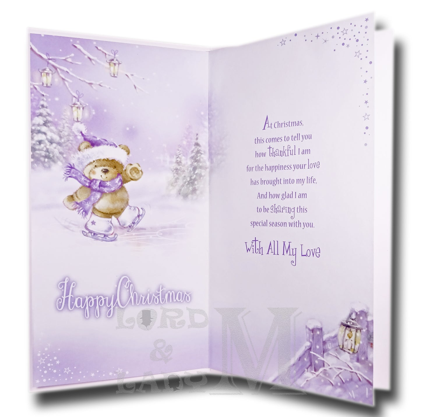 23cm - To My Special Partner Happy Christmas - E