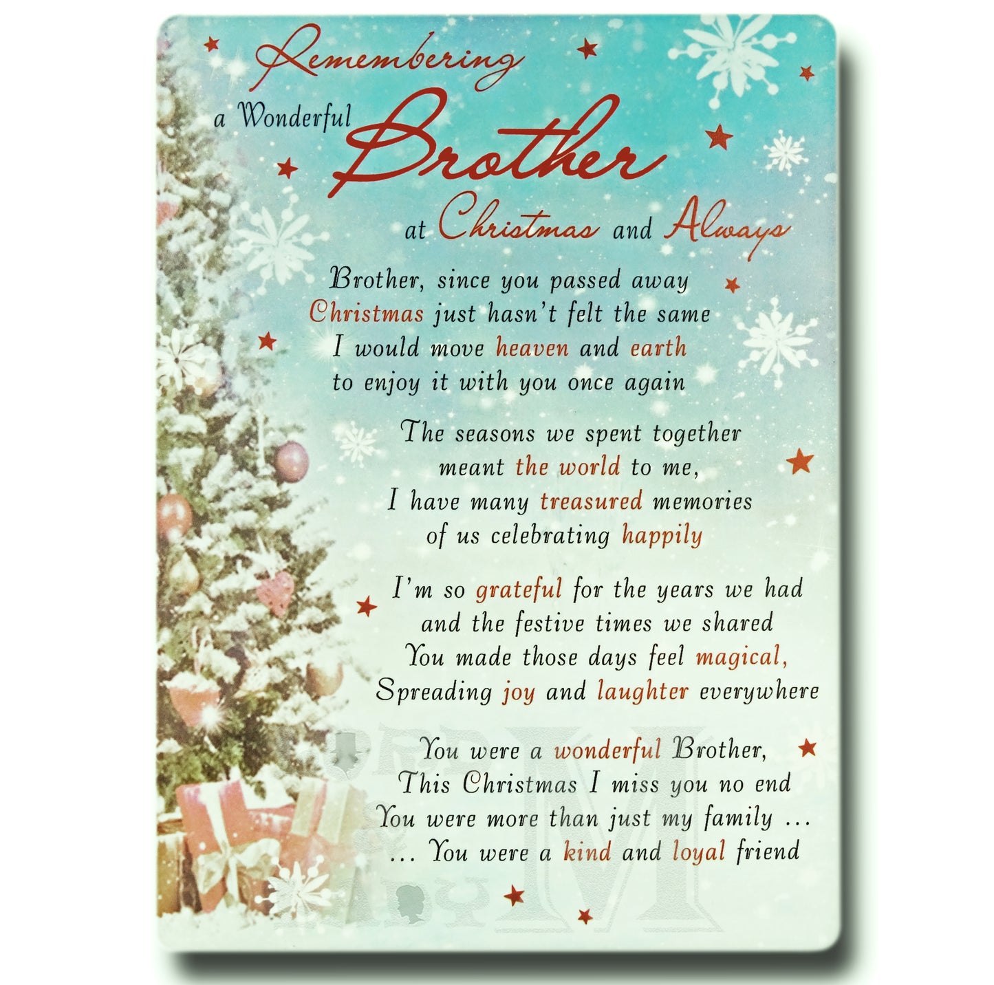 16cm - Remembering A Wonderful Brother At .. - DGC