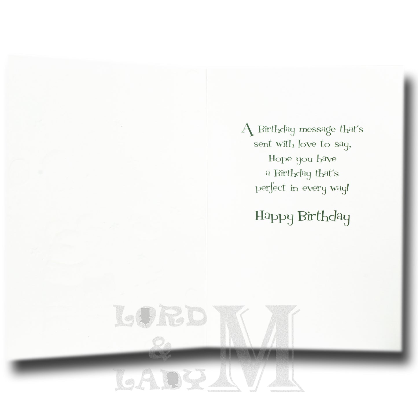 19cm - Happy Birthday To A Special Daddy - Red -BG