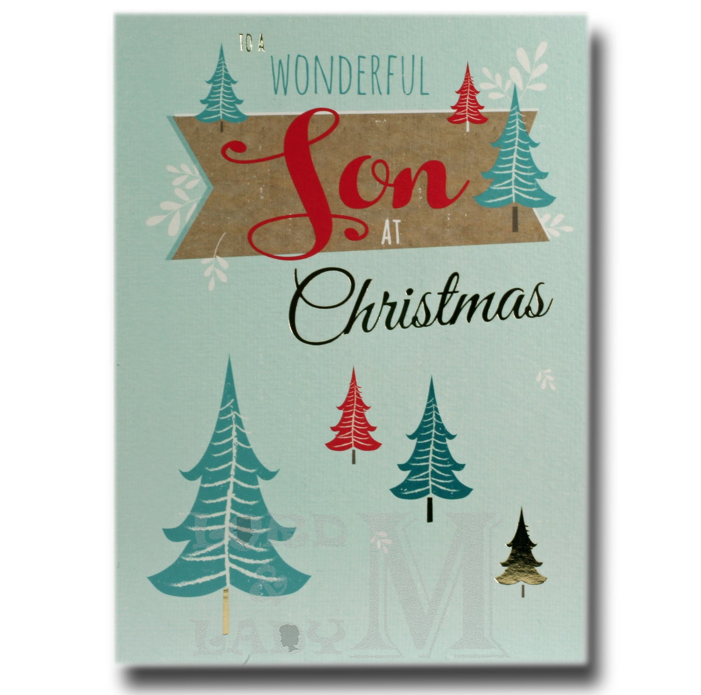 17cm - To A Wonderful Son At Christmas - OH