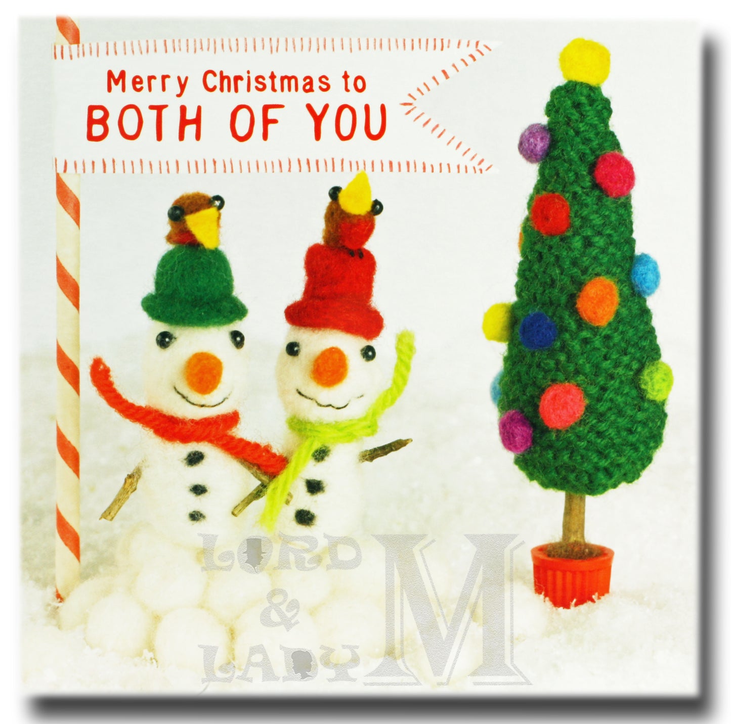 16cm - Merry Christmas To Both Of You - OH