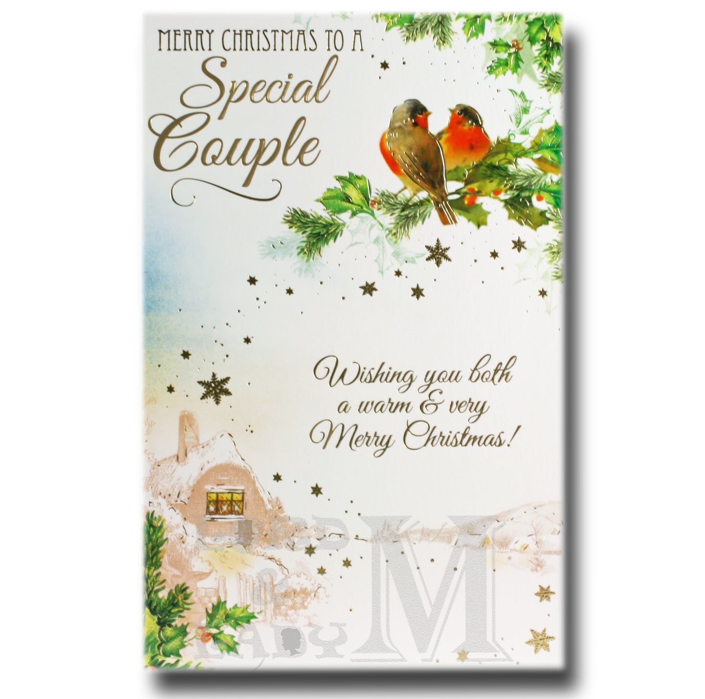 21cm - Merry Christmas To A Special Couple - OH