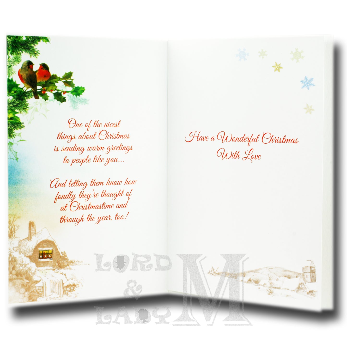 21cm - Merry Christmas To A Special Couple - OH