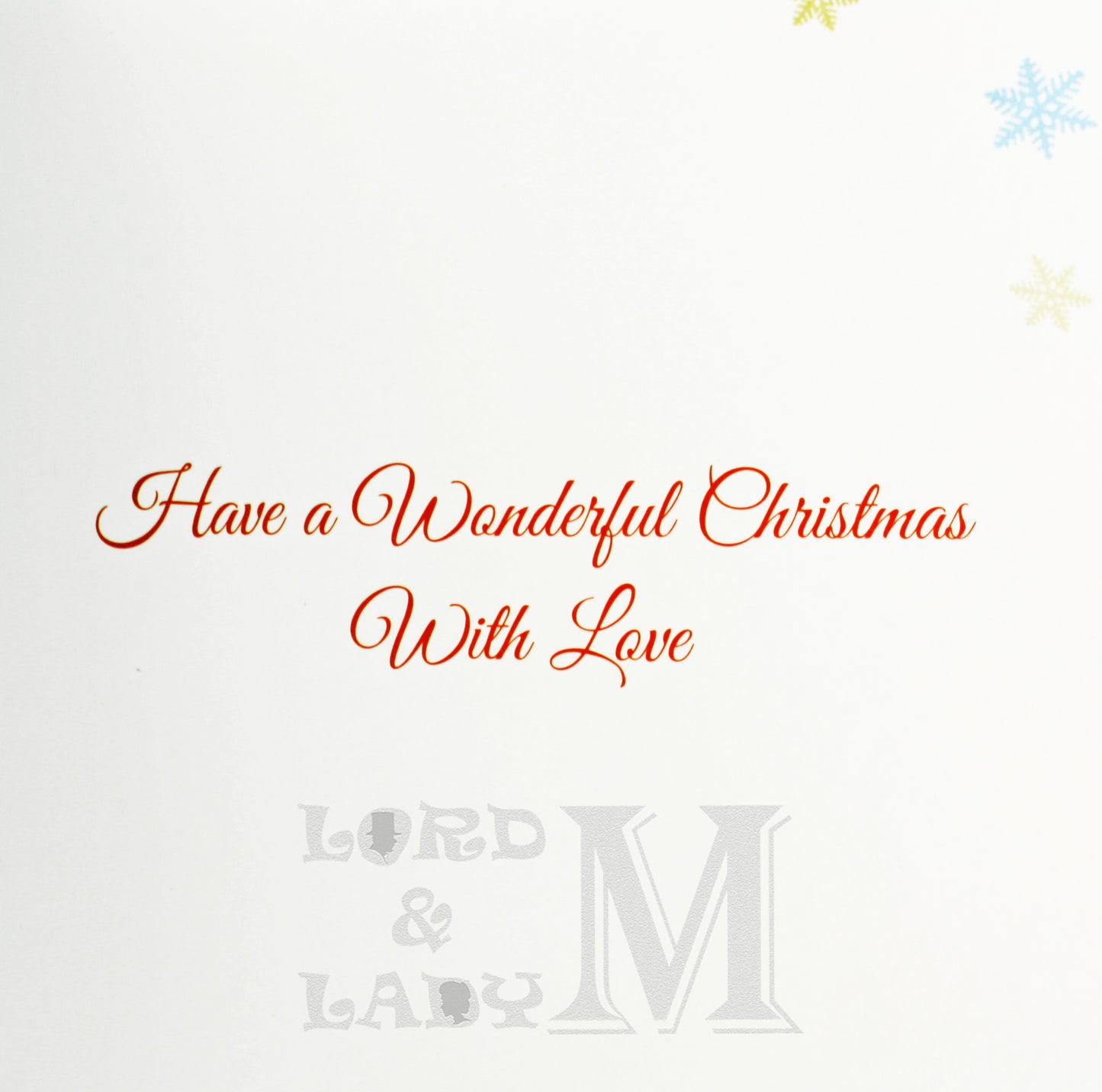 21cm - Merry Christmas To A Special Couple - OH