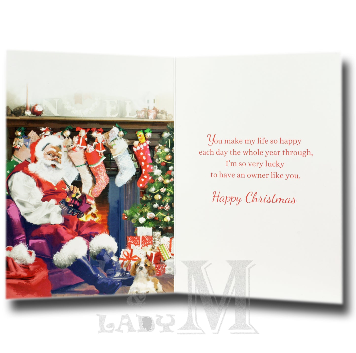 19cm - Christmas Wishes From The Dog - BGC