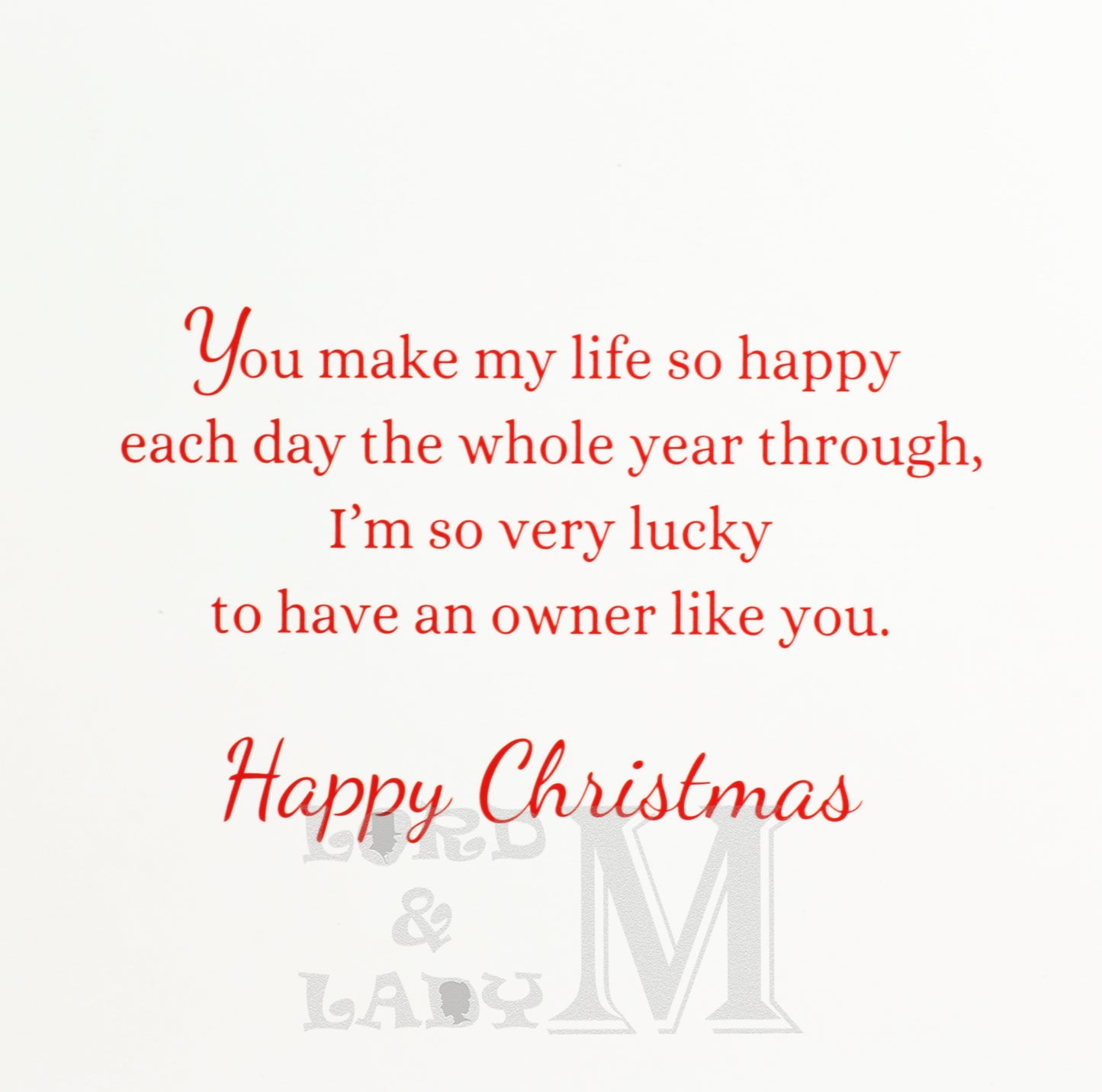 19cm - Christmas Wishes From The Dog - BGC