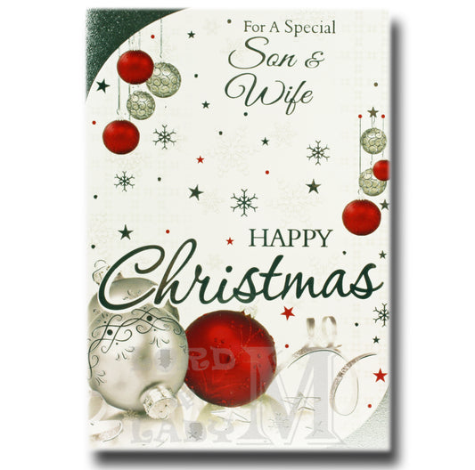 19cm - For A Special Son & Wife Happy ... - BGC