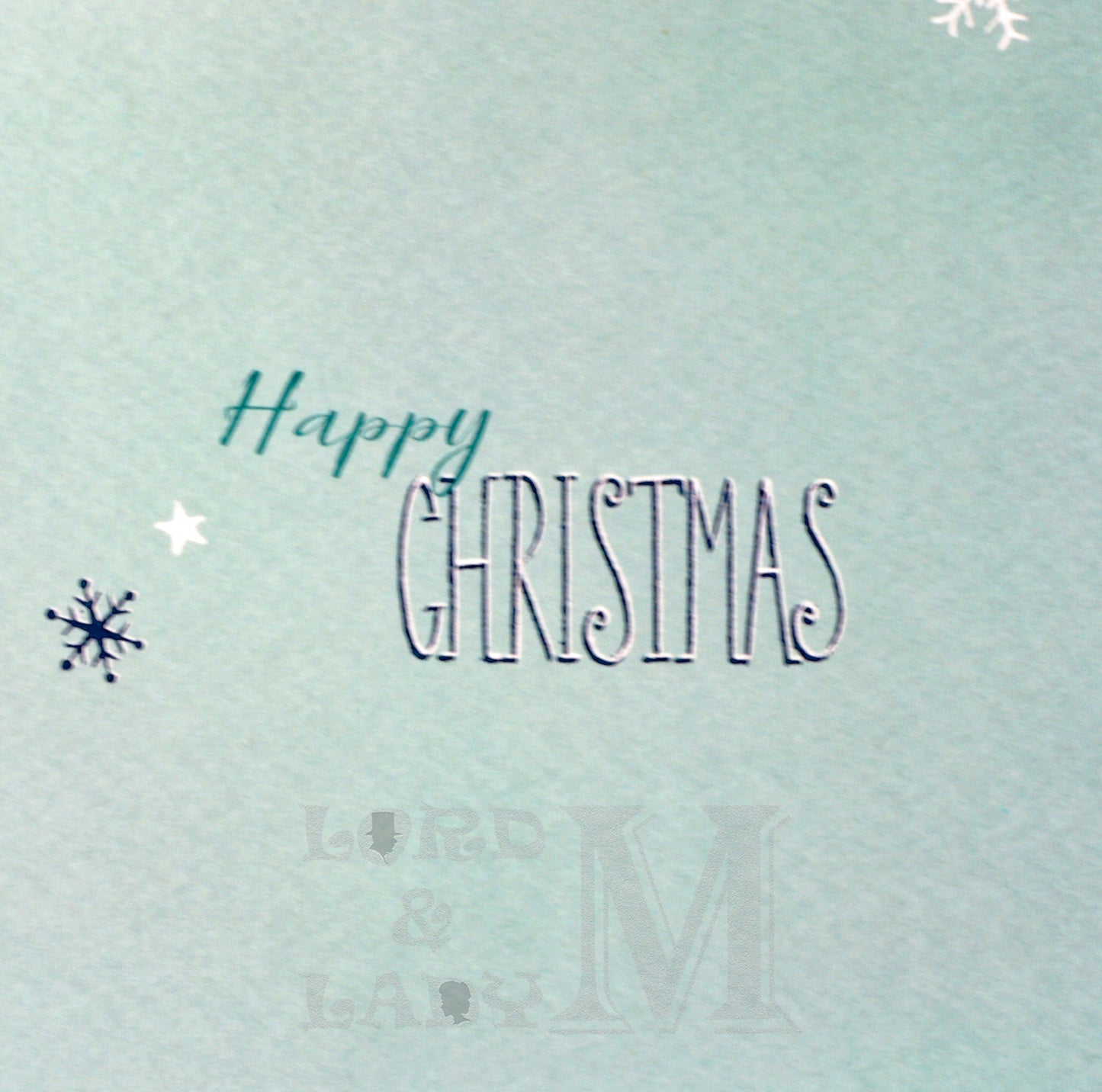 22cm - Dad Wishing You A Very Jolly - Lge Let - OH