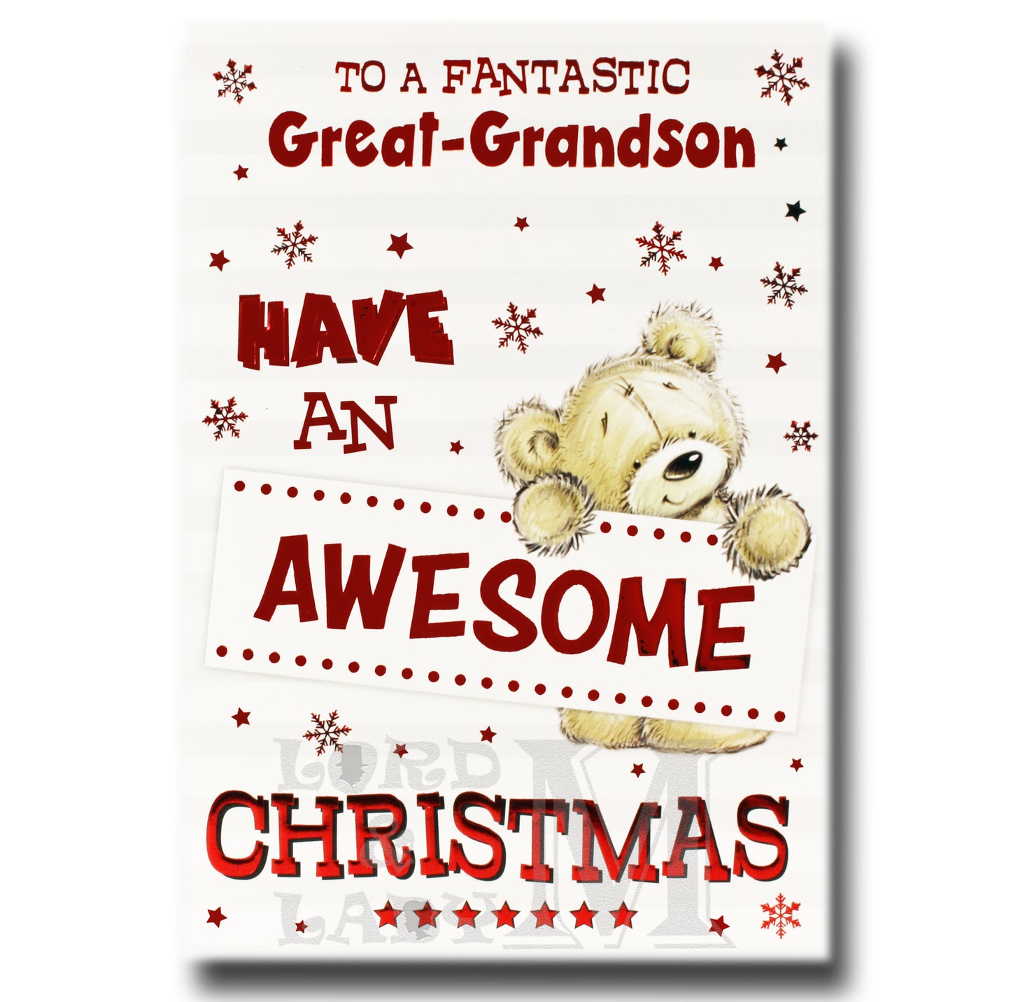 19cm - To A Fantastic Great-Grandson - White - BGC