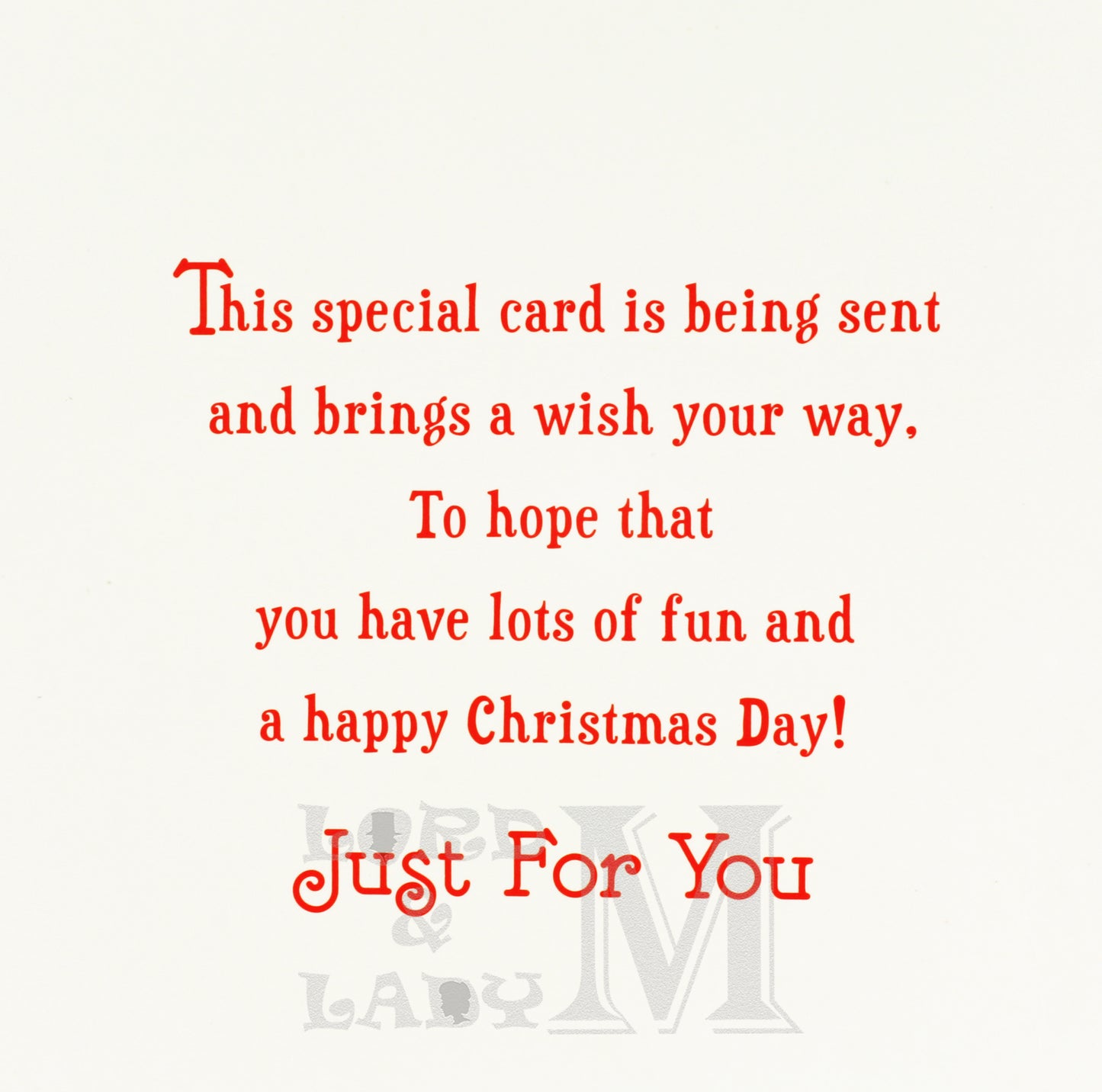 19cm - Happy Christmas To A Special ... - BGC