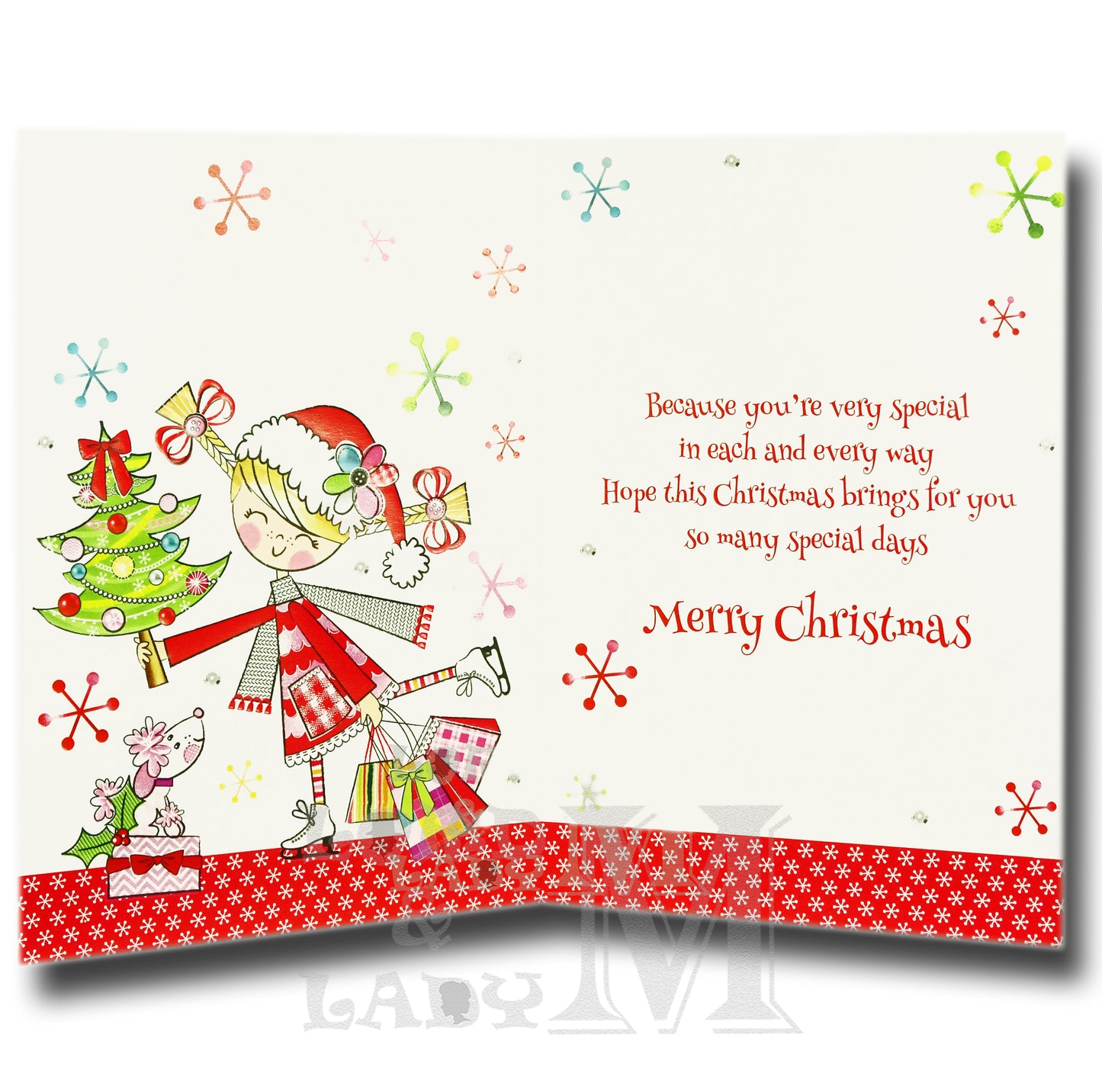 19cm - Nan Happy Christmas - Blonde Skating - BGC