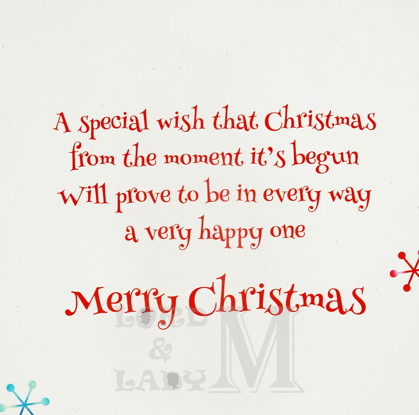 19cm - Nan Happy Christmas - Brunette Walking -BGC