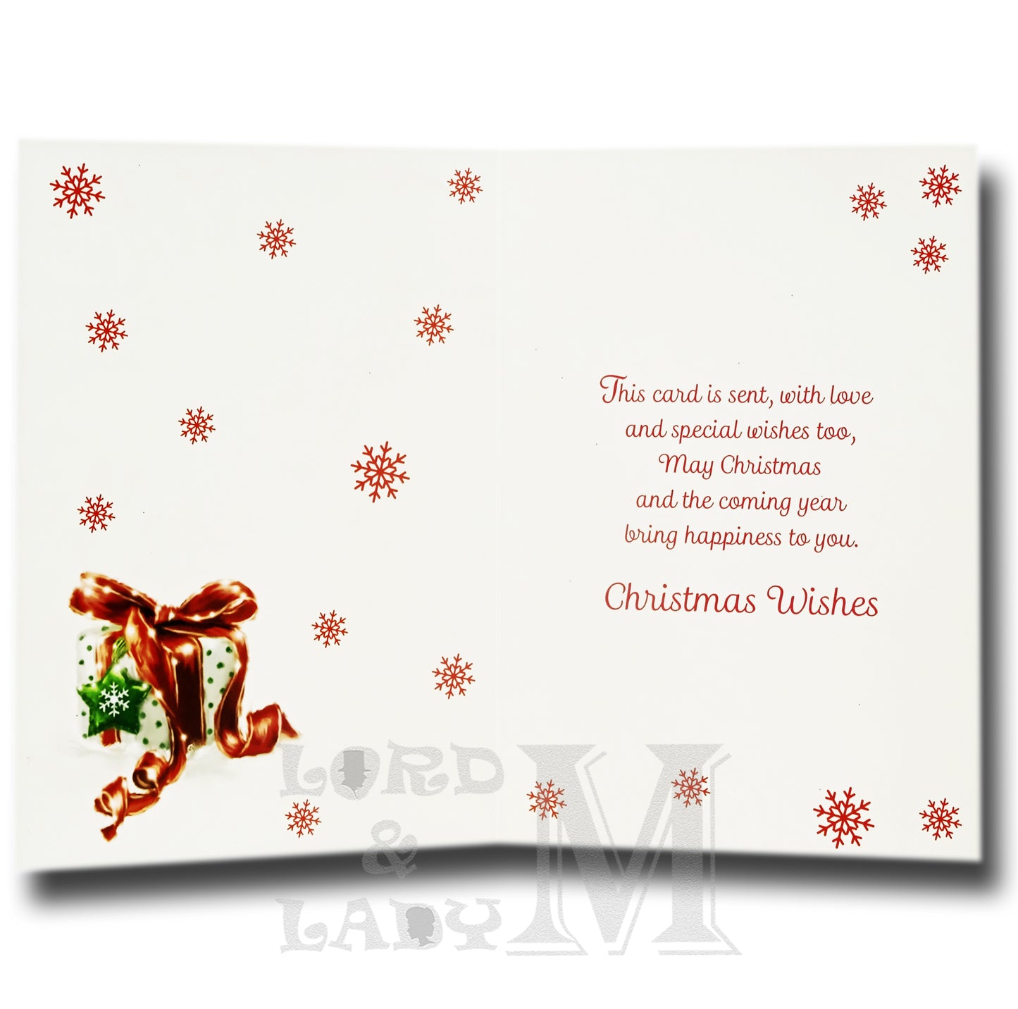 19cm - To A Lovely Nanna Merry Christmas - BGC