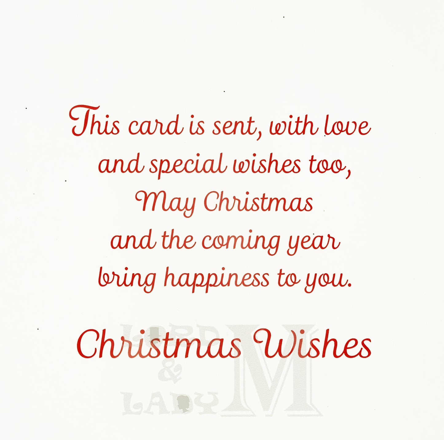 19cm - To A Lovely Nanna Merry Christmas - BGC